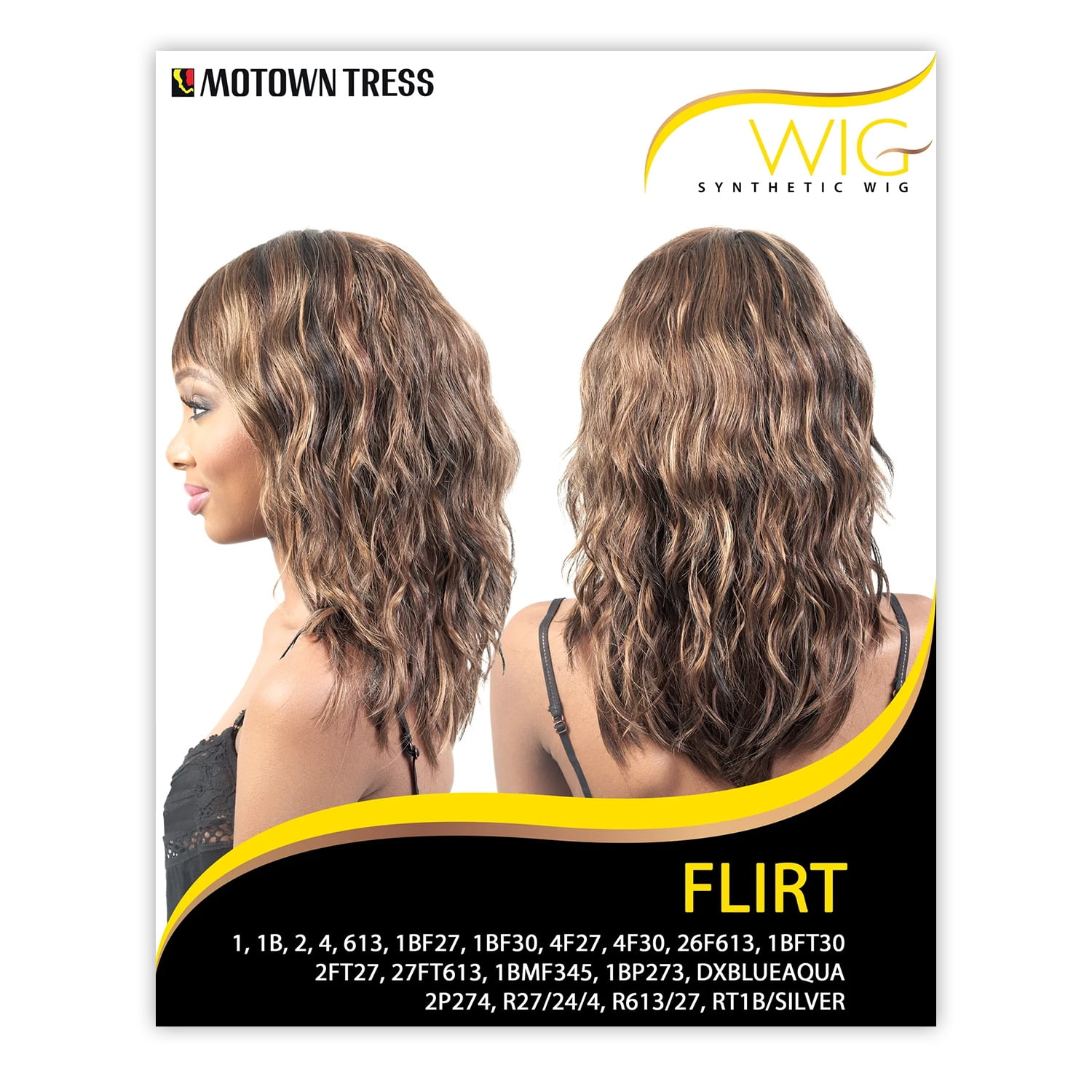 Flirt - Motown Tress Synthetic Long Wavy Hair Wig #2