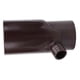 thumbnail image 3 of Rainwater Harvesting System, 8cm Round Plastic Rainwater Downspout Diverter for Irrigation and Aquarium, Brown, 3 of 4