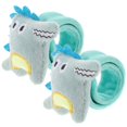 thumbnail image 4 of Slap Bracelets Animal Shape Plush Children Halloween Parties 6.5x5.5cm Easy to Use 2Pcs, 4 of 5