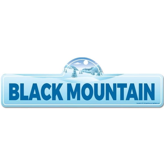 Black Mountain Street Sign