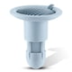 thumbnail image 3 of Cuarto de baño Drenaje Drenaje Drenaje Inserte Filtro Strainer Retroceso Prevención Pelo Catcher Insecto Prueba de Inicio Suministros Azul Inevent HA009691-04B, 3 of 6