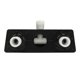 thumbnail image 5 of RV Shower Valve Diverter Easy to Install Shower Faucet with 2 Knobs for Boat Wagon Black Base, 5 of 5