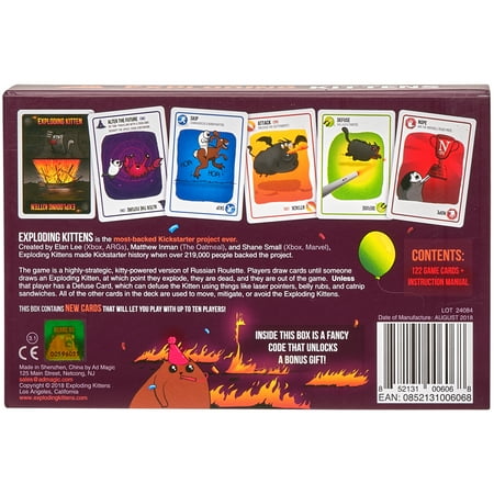 Exploding Kittens Card Game - Party Pack for Up to 10 Players