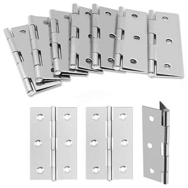 10 Pack 3 Inch Stainless Steel Door Hinges for Internal Doors with Ball Bearings