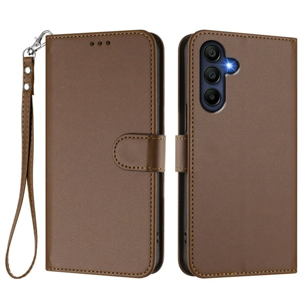 Funda Cartera GANGXUN para Samsung Galaxy A17 – Cierre Magnético, Protección RFID, Correa Desmontable, Compatible con Carga Inalámbrica