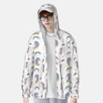 thumbnail image 2 of Fuzoiu Funny Kawaii Unicorns Dancing Print Unisex Sun Protection Hoodie,UPF 50+ Light Jacket,Full Zip Sun Protection Hoodie,Long Sleeve Sun Shirts,for Outdoor Activities-Medium, 2 of 7