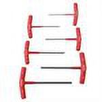 Bondhus 6er Set T-Griff Sechskant-Schlüssel – 2–6 Mm, 22,9 Cm Lang, ProGuard Finish