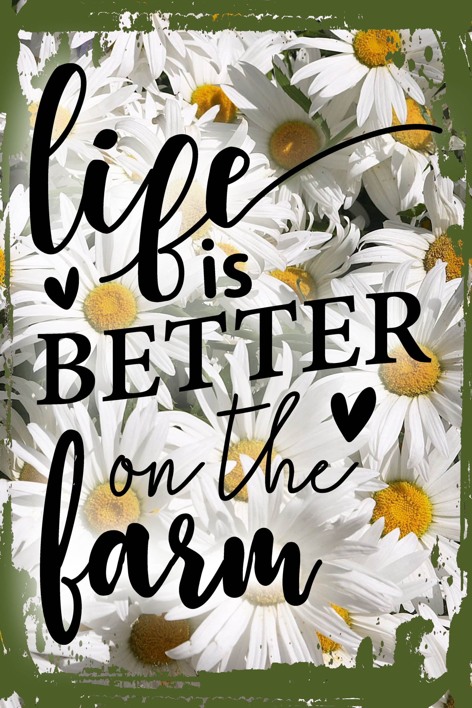 Life Is Better In The Country Metal Wall Decor 