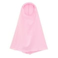 thumbnail image 6 of Odeerbi Kids Girls Cotton Muslim Dress with Hijab One-Piece Islamic Prayer Dress Solid Color Long Sleeve Dress with Headscarf Set Kids Girls Clothes, 6 of 8