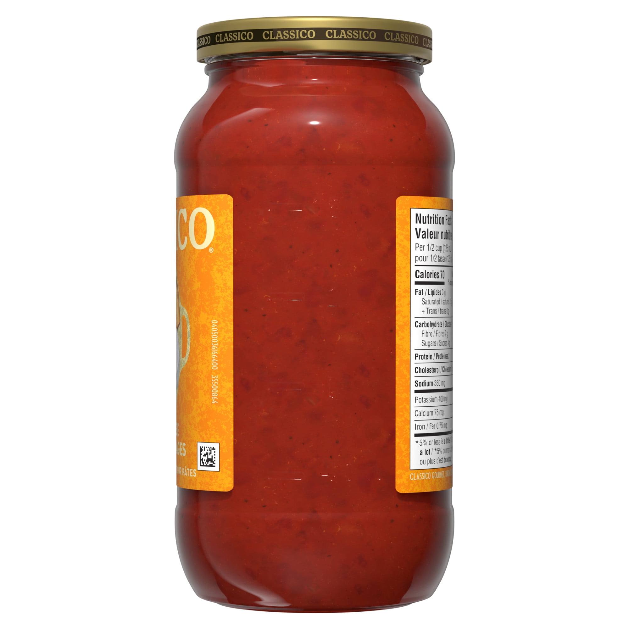 Classico Four Cheese Pasta Sauce, Classico Tomato & Four Cheese 600ML