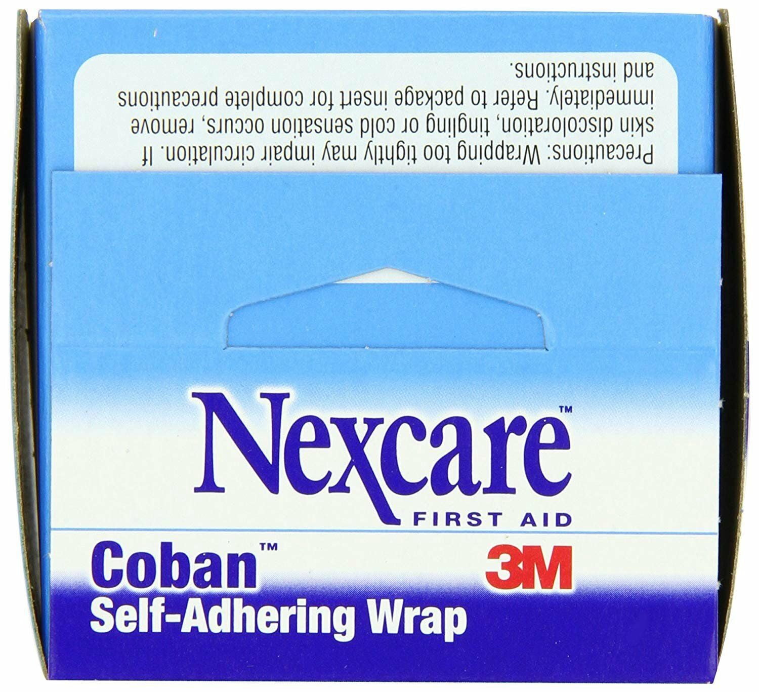 Nexcare Coban First Aid Self Adhering Wrap Support Sprains, 1ct, 6-Pack