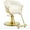 Champagne, variant on BarberPub Salon Chair, Classic Barber Chair for Hair Stylist, Iron Frame Spa Salon Styling Chair for Women Men 8677