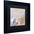 thumbnail image 2 of Trademark Fine Art "Painted Sea IV" Canvas Art by Color Bakery Black Matte, Black Frame, 2 of 4