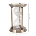 thumbnail image 5 of Metal Hourglass Sand Timer Decorative Vintage High Glossy Sand Replaceable Sandglass Clock, 5 of 5