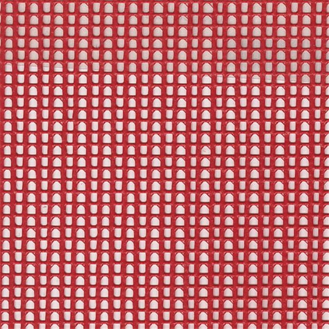 Tissu en Maille Trempée PVC avec 100 pour Cent Polyester , Rouge