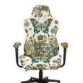 thumbnail image 3 of Whosucclay Boho Mandala Floral Butterfly Print Gaming Chair Covers with Armrest Covers Office Computer Game Chair Slipcovers Universal Chairs Cover for Reclining Racing Gaming Chairs, 3 of 8