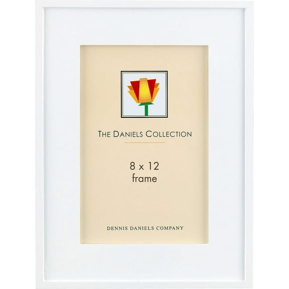 ONE-STEP gallery style frame in white by Dennis Daniels - 8x12