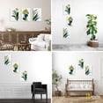 thumbnail image 3 of Cuadro Decorativo Tríptico Vertical Hojas en Verde Canvas Revolution Set De 3 Cuadros 25x38 cm, 3 of 5