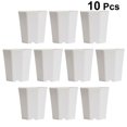 thumbnail image 1 of 10 Pcs Mini Plastic Pot Succulent Plant Container Flower Planter Garden Decor, 1 of 11