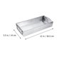 thumbnail image 3 of Caja de metal para palillos y cucharas, escurridor de palillos, caja de almacenamiento para vajilla, soporte de secado, 3 of 7