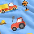 thumbnail image 6 of Construction Bedding Fleece Throw Blankets Cartoon Tractor Blankets for Toddlers Kids Boys Construction Blanket Ultra Cozy Truck Blanket for Sofa Bed Couch Travel Camping, 6 of 6