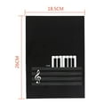 thumbnail image 4 of Lefu Piano Blank Music Stave Manuscript Writing Paper Book 16 Sheets Staff Notebook, 4 of 7