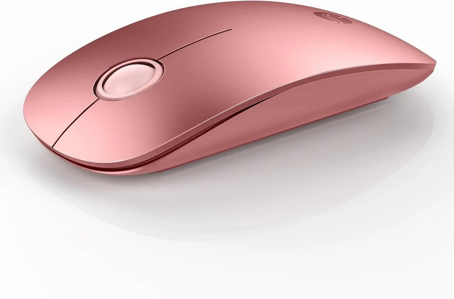 CIRCLE- Rapique Bluetooth Wireless Mouse R306 Rose Gold X0043Ibrxp New