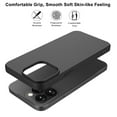 thumbnail image 4 of iPhone 14 Pro Max Case, Takfox iPhone 14 Pro Max Basic Case [Frosted] Shockproof Case Liquid Silicone Gel Rubber Soft TPU Anti-slip Bumper Thin Matte Slim Phone Case Covers 6.7 inch, Black, 4 of 8