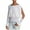 White - natural, variant on Ramy Brook Womens Slit Sleeve Pullover Blouse, White, X-Small