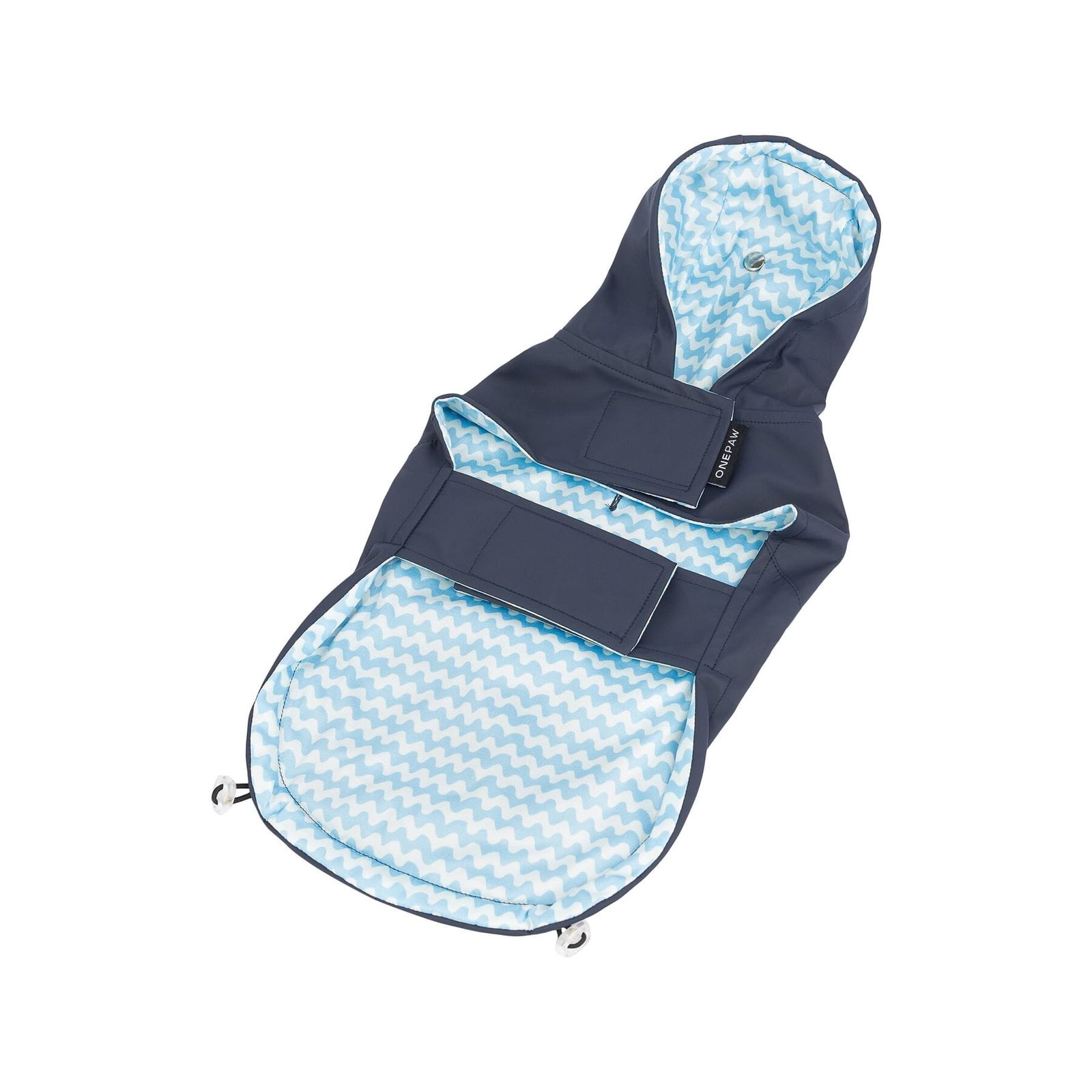 One Paw, imperméable pour chien, réfléchissant, résistant à l'eau, plusieurs tailles et couleurs disponibles, imperméable bleu marine pour chien