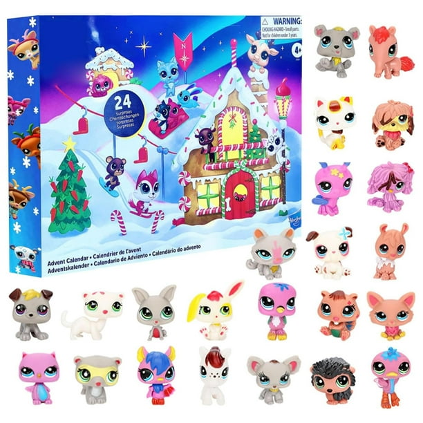 Nuevos productos de Adviento de Navidad, 24 días de Navidad, muñeca de Anime, caja ciega, calendario de cuenta atrás, caja ciega, adornos, caja ciega de Navidad