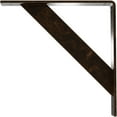 thumbnail image 4 of Ekena Millwork 2"W x 12"D x 12"H Traditional Steel Bracket, Antiqued Bronze, 4 of 13