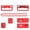 red, variant on Case for KODAK Charmera, Soft Silicone Protective Case with Wrist Strap, Anti-Scratch Protective Housing Camera Cover