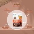 thumbnail image 2 of Perfect Delights Sun-Dried Organic Apricots, Vegan & Healthy Fruit Snack for Kids and Adults - Single Pack (32 oz), 2 of 5