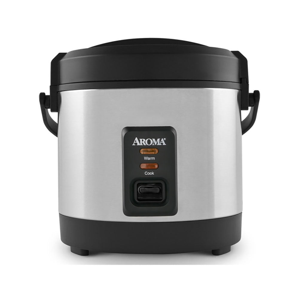 Aroma 5 Cup Cool Touch Rice Cooker, Stainless Steel - Walmart.com Stainless Steel Rice Cooker Walmart