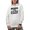 White, variant on Father in Periodic Table of Elements, The Noble Element, Chemist Dad Father's Day, Heather Grey Hooded Sweatshirt or Hoodie, Small