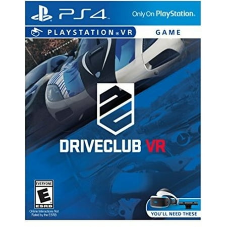 Drive Club VR, Sony, PlayStation VR, 711719505075 (Best Console Driving Games)