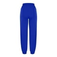 thumbnail image 6 of Homenesgenics Sweatpants for Women Wide Leg Plus Size 3XL Sweatpants Women Baggy Pull on High Waisted Joggers athleisure Warm Trouser Sweat Pants with Pocket Blue M, 6 of 6