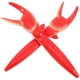 thumbnail image 2 of Decorative Crab Pens 2Pcs Unique Crab Shape Ballpoint Pens Suitable For Students With Red Plastic Material For Writing, 2 of 5