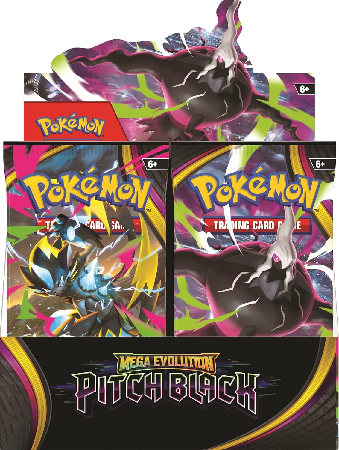 Pokemon TCG: Mega Evolution - Pitch Black Booster Display Box