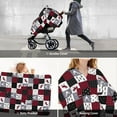thumbnail image 6 of Car Seat Cover Baby - Buffalo plaid Elk arrows deer moose Breathable Infant Car Seat Cover for Baby Carseat, Lightweight Comfort Baby Essentials Must Haves Newborn Stuff for Girl Boy, 6 of 7