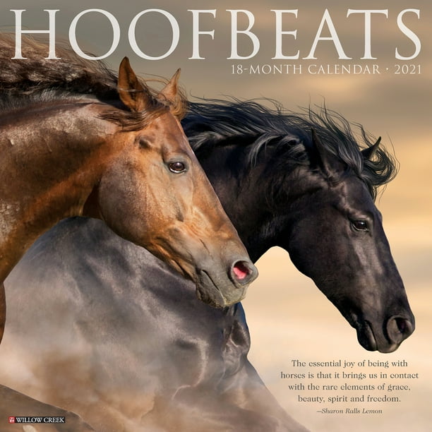 Willow Creek Press 2021 Hoofbeats Wall Calendar - Walmart.com - Walmart.com