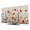 DarkRed Linen, variant on Pastoral Spring Floral TV Cover for 24 Inch Screen,Stretch Fabric Dustproof TV Display Protector,Rustic Summer Flower Botanical Elastic Slipcover Monitor Cover for Indoor Desktop Computer 20.9"x11.8"
