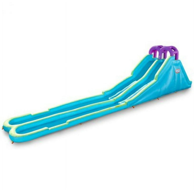 Little tikes racing sales slides waterslide
