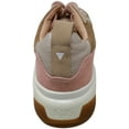 thumbnail image 3 of Zerocentcinq Chaussures de Sport en Cuir pour Femmes Adix Camelia Blanches à la Cheville - 7M, 3 of 3