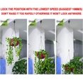 thumbnail image 1 of Polea de planta Robusta y fácil de alcanzar Colgador de polea de planta retráctil para colgar Ganchos de cesta de flores para cestas de jardín (3 piezas 7.6 * 3.5 * 20 cm), 1 of 2