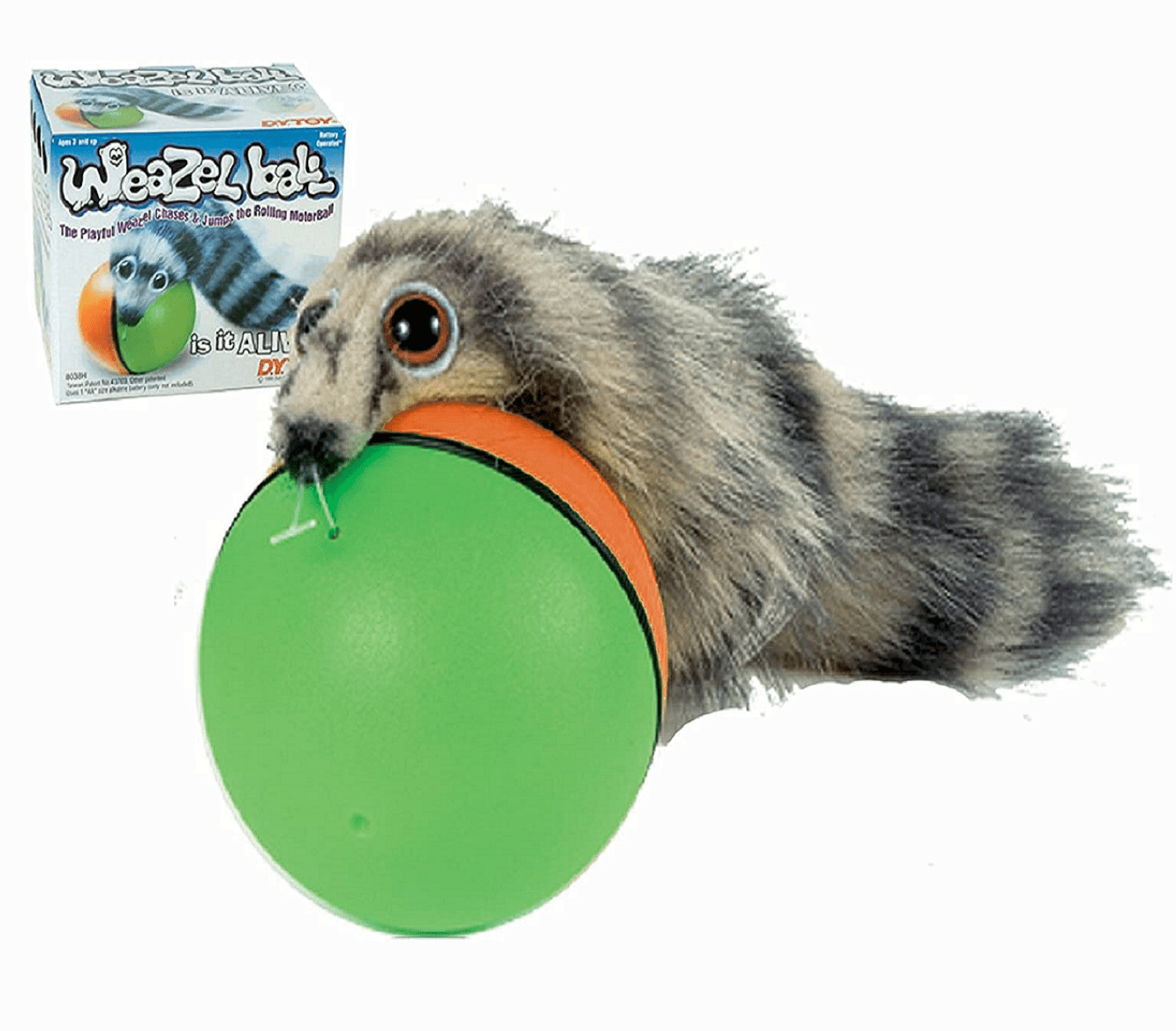 Original Weazel Weasel Ball Prank Gift Fun Toy for Dog Cat Pets Children Kid Fun 