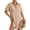 Khaki, variant on Swimsuit Coverup for Women Striped Bathing Suit Cover Up Button Down Shirt Beach Cover Ups Summer Outfits