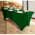thumbnail image 4 of Mantel Utopia Kitchen Spandex, paquete de 2 unidades [1,8 m, verde esmeralda], 4 of 9