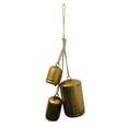 thumbnail image 5 of Bxaolu Vintage Handmade Rustic Door Hanging Bells Shabby Cow Bells for Lucky Christmas Décor Farmhouse Metal Chic Bells, 11x7cm (Set of 1), 5 of 7